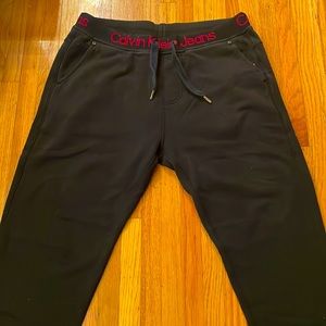 Calvin Klein’s Black Sweatpants